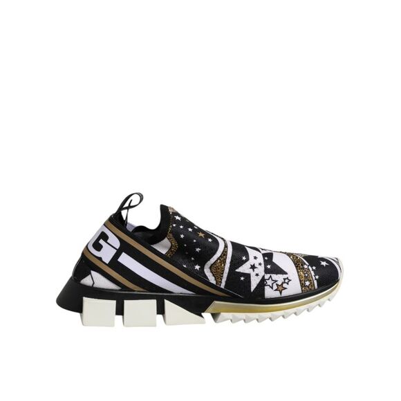 Dolce & Gabbana Multicolor Sorrento Low Top Sneakers Men's Shoes